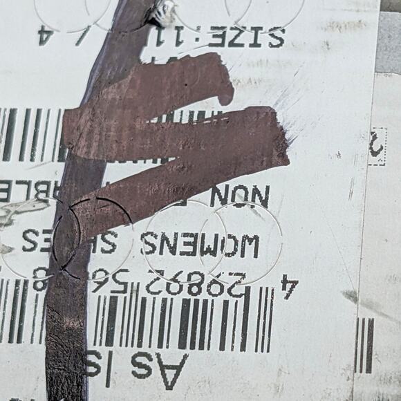 AllSaints Tia Snake-Embossed Platform Heels Women's Gun/Gold/Bronze Sz US11 EU41 - Picture 11 of 16